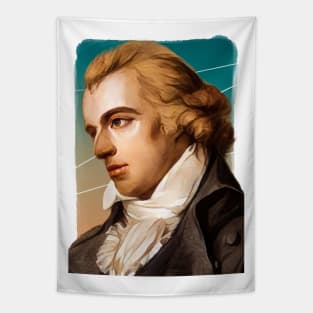 German Poet Friedrich Schiller illustration Tapestry