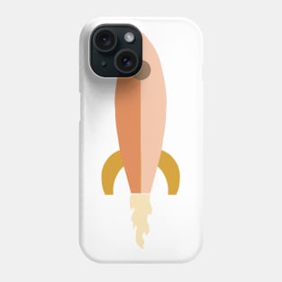 Rocket - Orange Phone Case