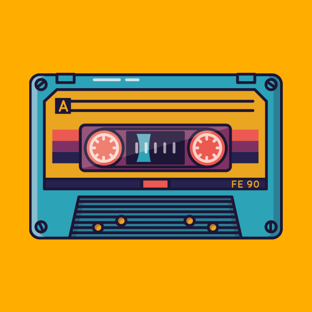 Cassette Music Tape by Phanatique