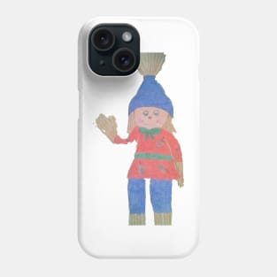 Friendly Fall Scarecrow Phone Case