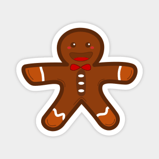 Cute Gingerbread Cookie Magnet