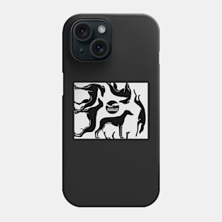 CAMO (BLACK'N WHITE) FOR SIGHTHOUND LOVERS Phone Case