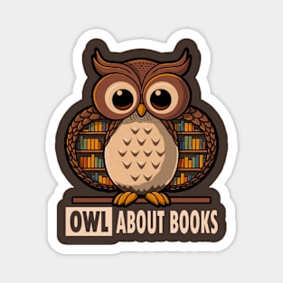 OWL About Books Magnet