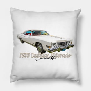 1973 Cadillac Eldorado Convertible Pillow