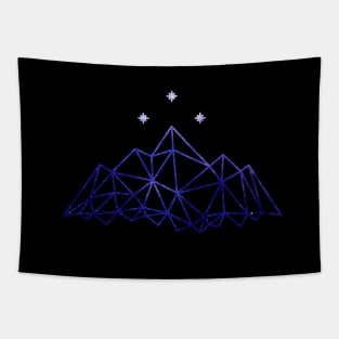 The night court - space outline Tapestry