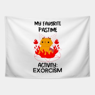 My favorite pastime activity: EXORCISM Tapestry