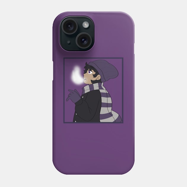 Winter boy Phone Case by Ashe Cloud