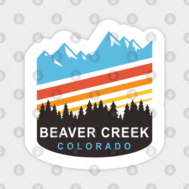 Beaver Creek Colorado Magnet by Eureka Shirts