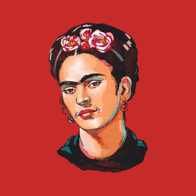 Frida Kahlo - artist and icon by pastanaut