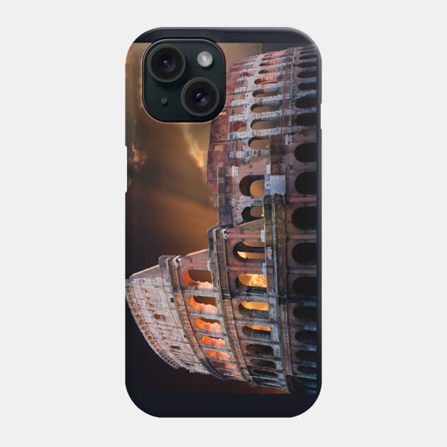 The Coliseum of Ancient Rome Phone Case by jwwallace