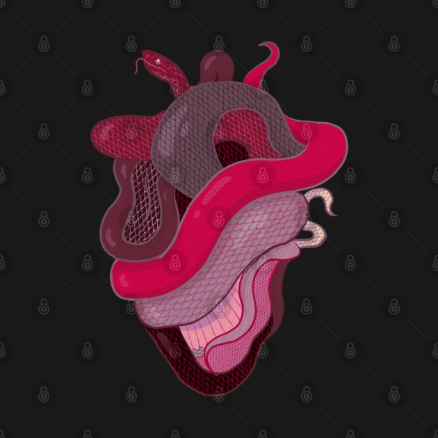 Snake Heart by LVBart