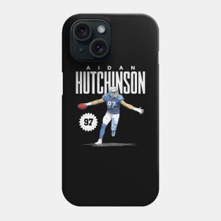 Aidan Hutchinson Detroit Card Phone Case