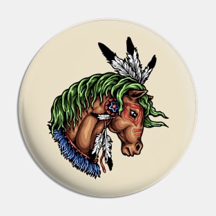 Horse Chief Pin