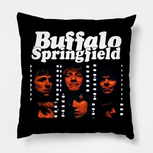 four buffalo Pillow