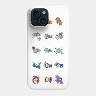 Cute Little Monster Valentines Phone Case