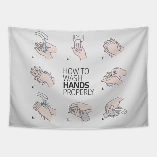 Wash Your Hands How To Tapestry