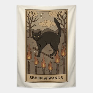 Seven of Wands Tapestry