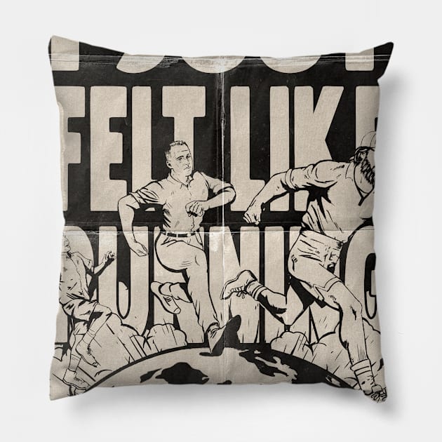 Forrest Gump Pillow by elcaballeros