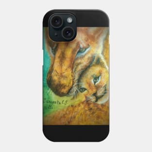 Leo and cub Phone Case