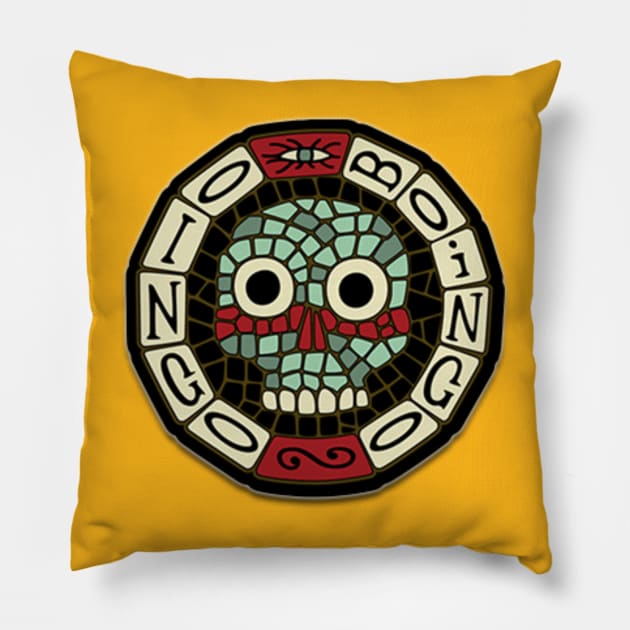 Oingo Boingo Logo Pillow by Missgrace