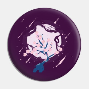 Azalea Falling Sky Pin