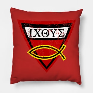 Ichthys Shield Version 3 Pillow