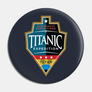 Titanic Expedition Pin