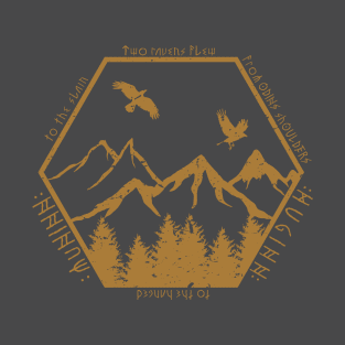 Two Ravens Flew T-Shirt