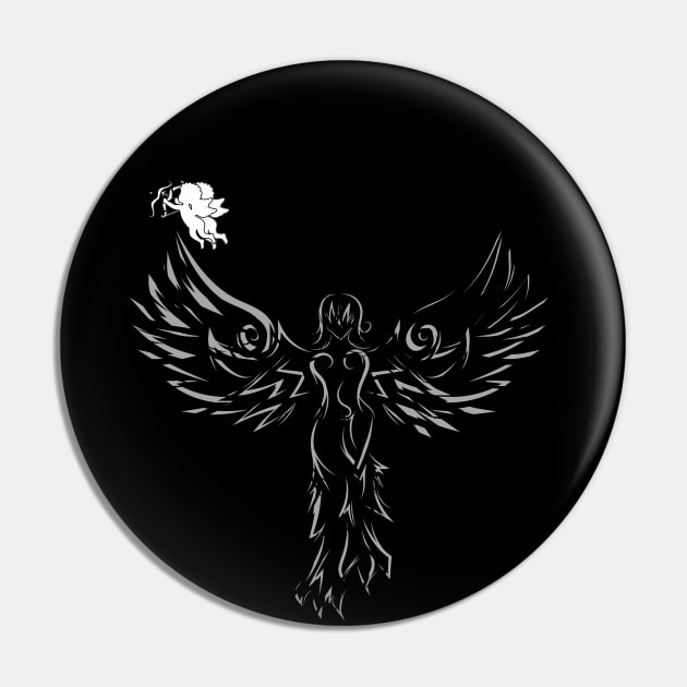 angel Pin by Serotonin