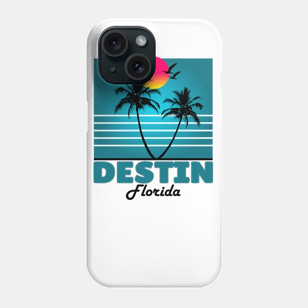 Destin Florida Souvenir T-Shirt Phone Case by SunsetParadise