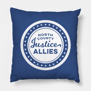 NCJA Logo (white) Pillow