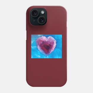 Yours truly oil painting by Tabitha Kremesec Phone Case