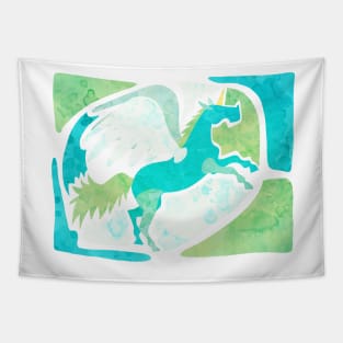 Winged Unicorn Tapestry