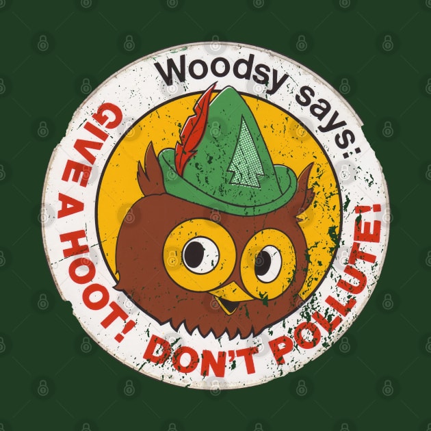 Woodsy Owl by retrorockit