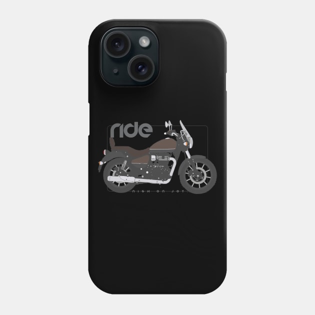 Ride meteor supernova brown Phone Case by NighOnJoy