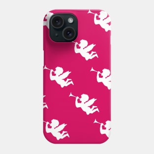 Cherub angel random pink pattern Phone Case