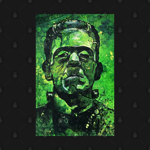 Pop Art Frankenstein by Jan Grackle
