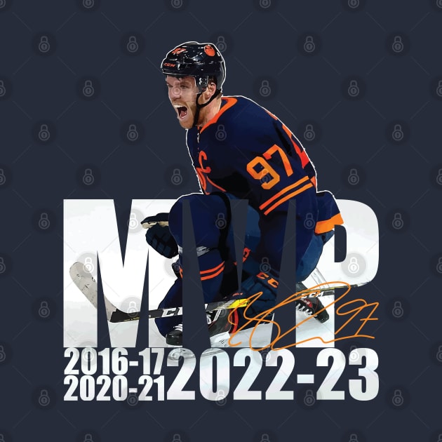 McDavid MVP 2022-23 by Nagorniak