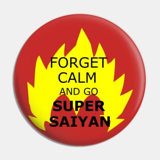 Go Super Saiyan Pin