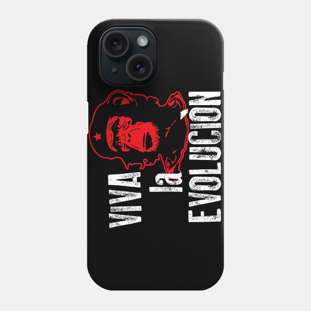 Viva La Evolucion Phone Case by Alema Art