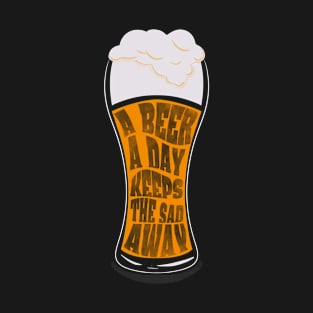 A beer a day T-Shirt