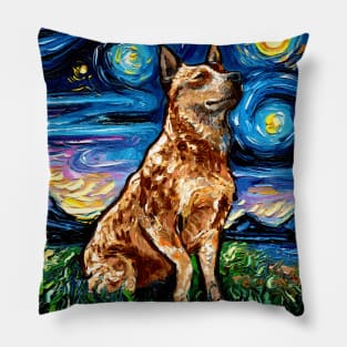 Red Heeler Night Pillow