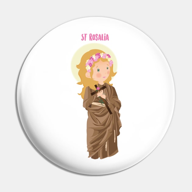Saint Rosalie of Palermo Pin by AlMAO2O