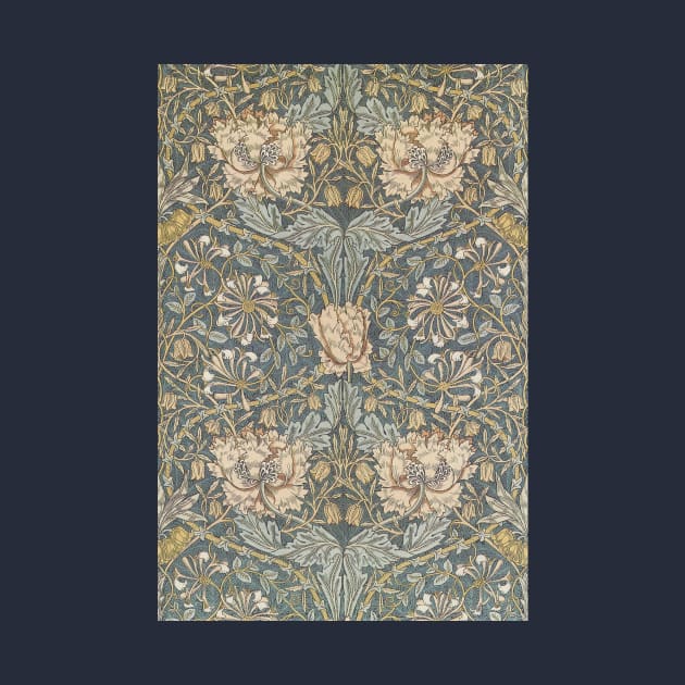 Honeysuckle by William Morris by MasterpieceCafe