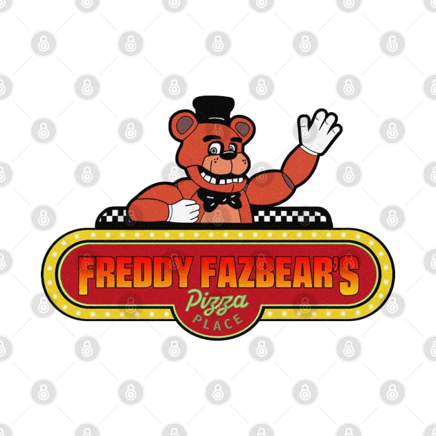 Freddy Fazbear's Pizza Place by Ilustra Zee Art