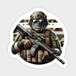 Tactical Crocodile Operator Magnet