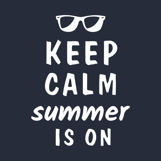 Keep calm summer is on by junghc1