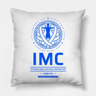 International Machine Consortium Blue Pillow