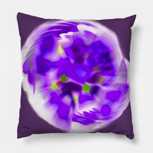 Bloom - purple Pillow