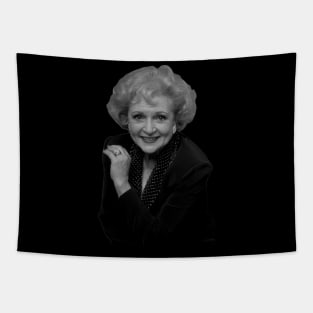 betty white smile Tapestry